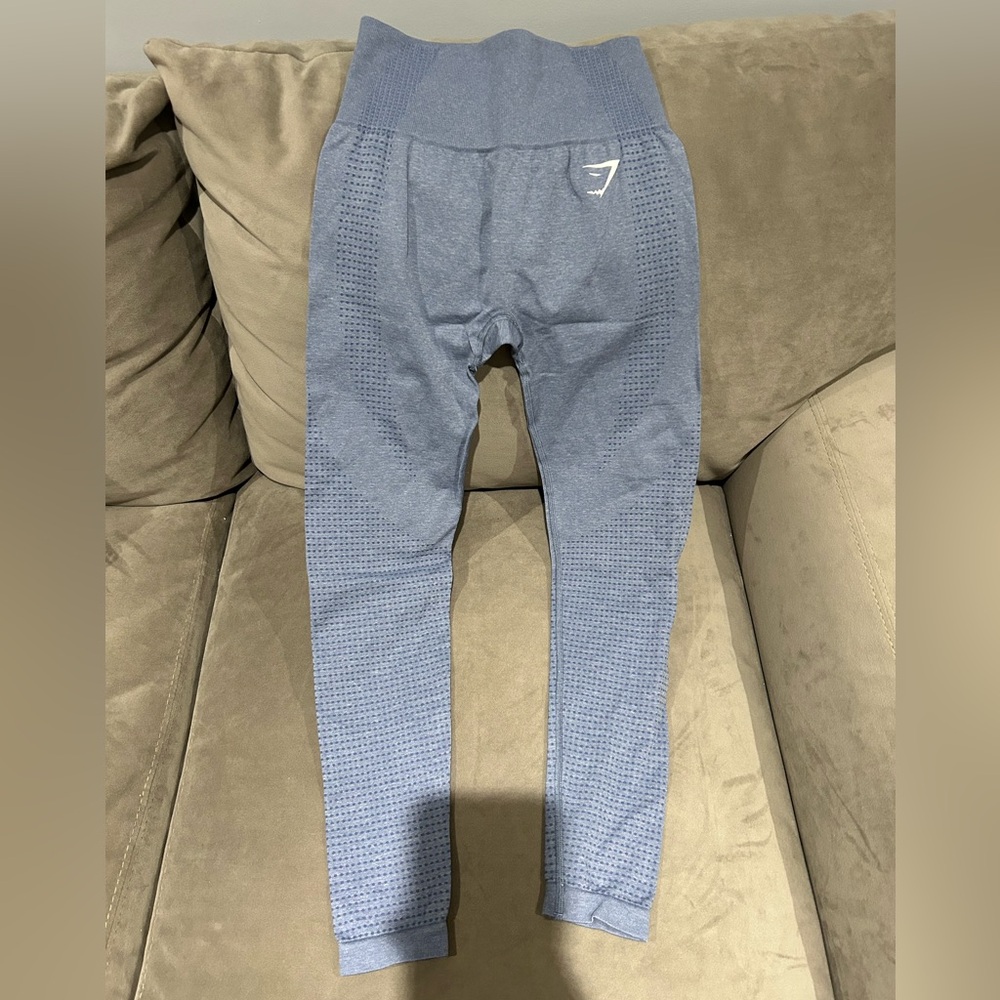 Blue Gym Shark leggings
